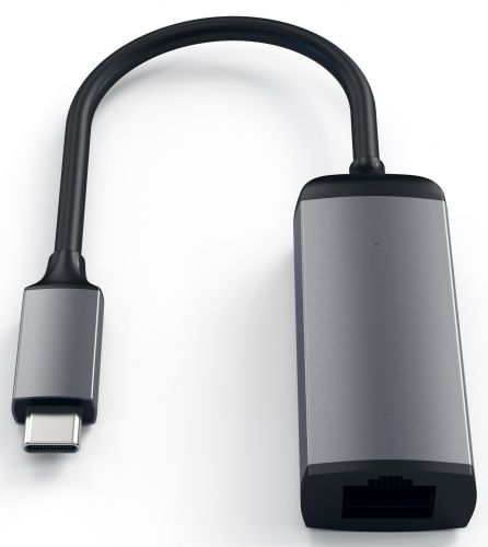 Сетевая карта Satechi, 1xRJ-45, 1 Гбит/с, USB 3.0 Type‑C, Retail (ST-TCENM)