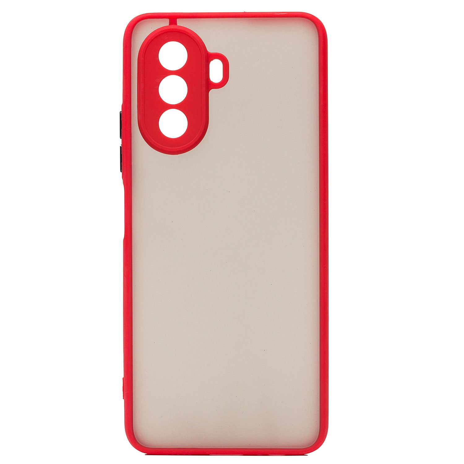 

Чехол-накладка PC041 для смартфона Huawei Nova Y70, пластик, красный/черный (210069)