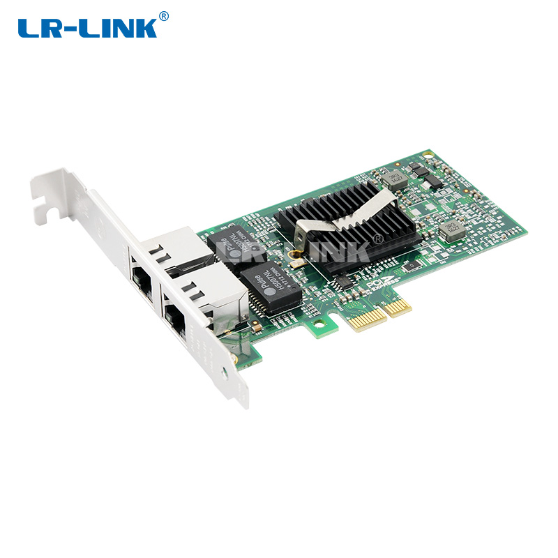 Сетевая карта LR-Link, 2xRJ-45, 1 Гб/с