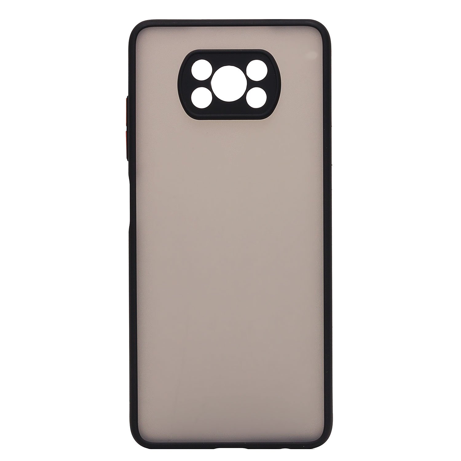 Чехол-накладка PC041 для смартфона Xiaomi Poco X3/Poco X3 Pro, черный