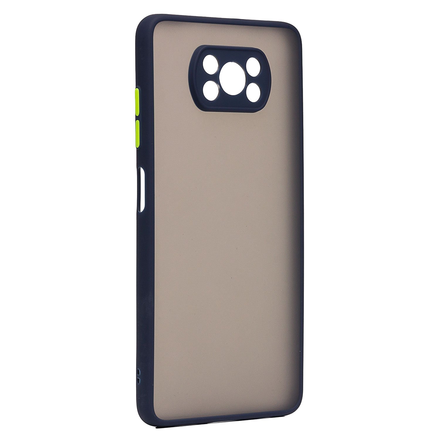 

Чехол-накладка PC041 для смартфона Xiaomi Poco X3/Poco X3 Pro, пластик, темно-синий (203525)