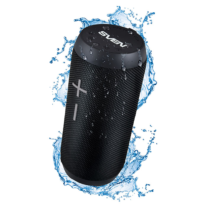 

Портативная акустика SVEN PS-210, 12 Вт, FM, AUX, USB, microSD, Bluetooth, черный (SV-017569), PS-210