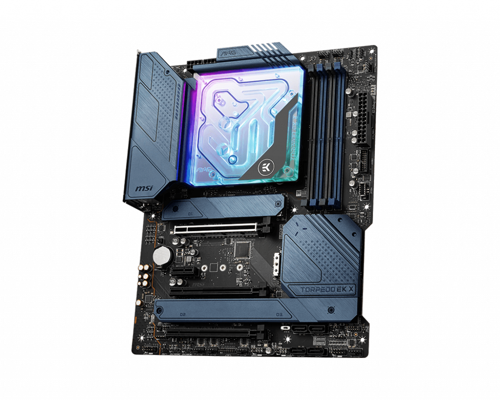 

Материнская плата MSI MAG Z690 TORPEDO EK X, Socket1700, Intel Z690, 4xDDR5 DIMM, 3PCI-Ex16, 6SATA3, 7.1-ch, 2.5GLAN, 7 USB 3.2, 2 USB Type-C, HDMI, DP, ATX, Retail, MAG Z690 TORPEDO EK X
