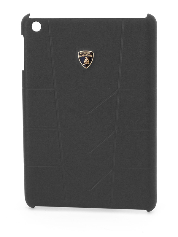 Чехол-крышка iMobo Lamborghini Aventador для iPad mini, Кожаный черный (LB-HCIPDMI-AV/D1-BK)