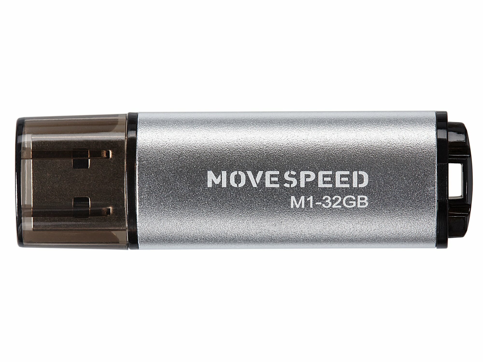 

Флешка 32Gb USB 2.0 Move Speed M1, серебристый (M1-32G), M1