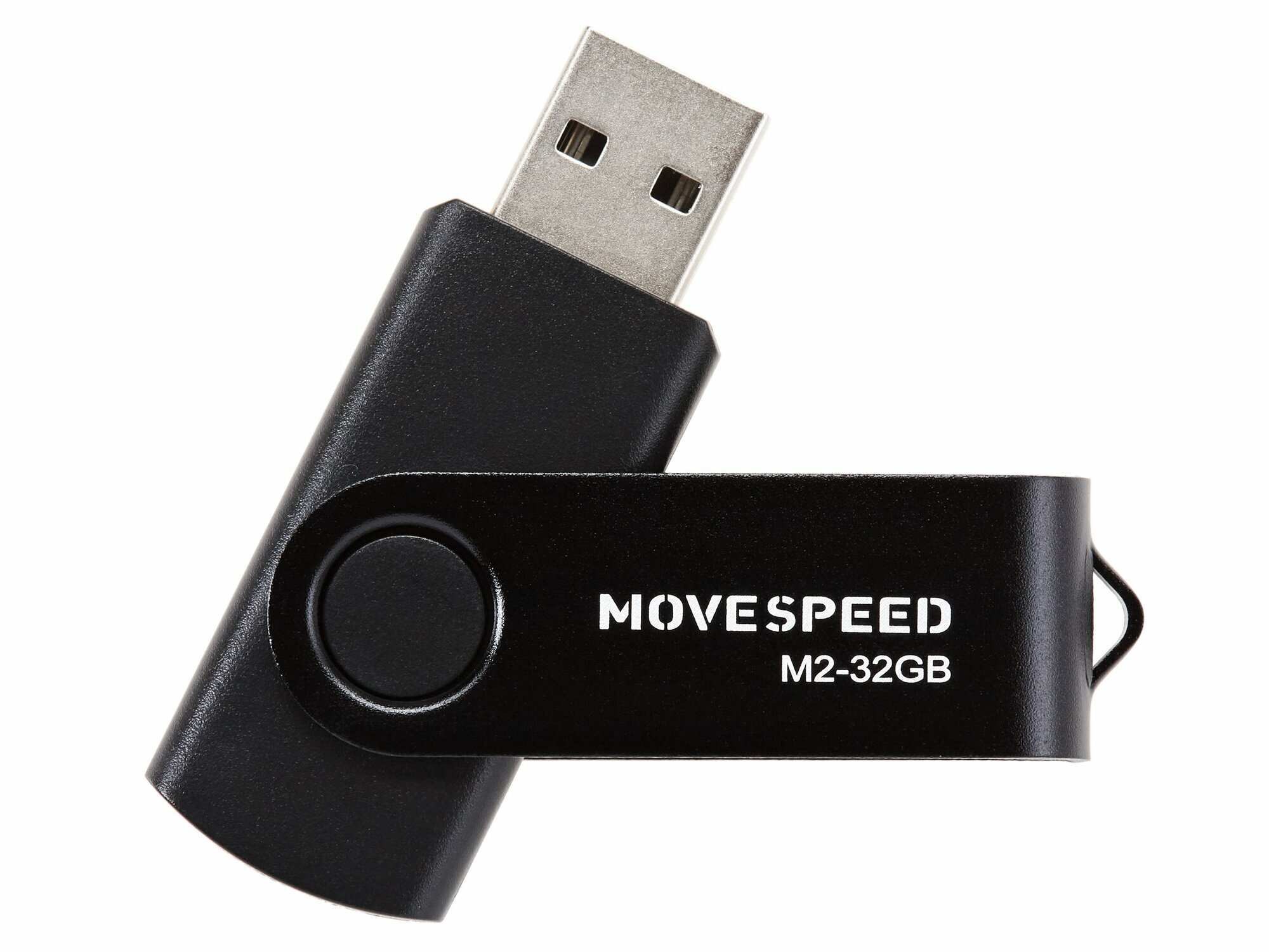 

Флешка 32Gb USB 2.0 Move Speed M2, черный (M2-32G), M2