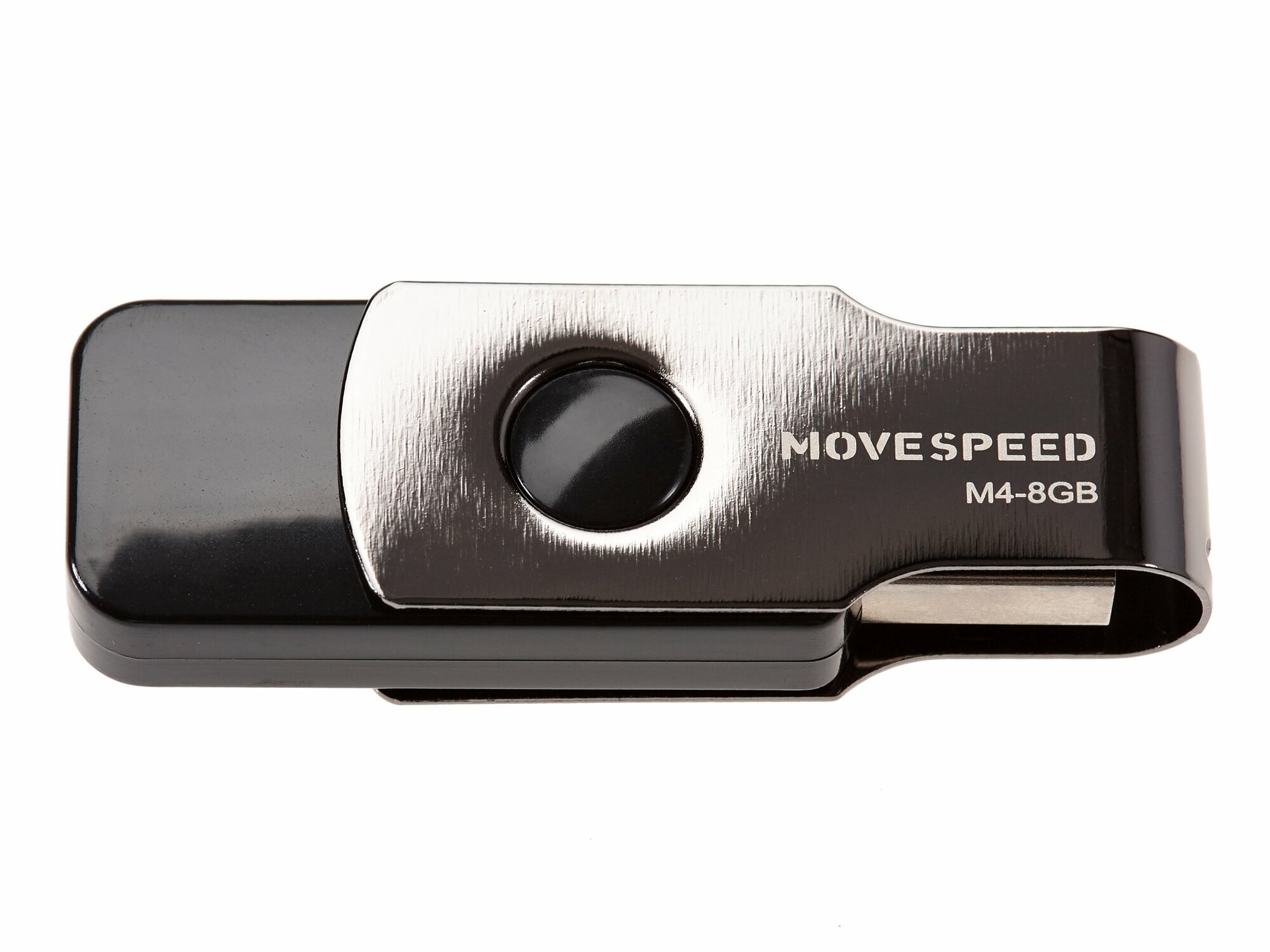 

Флешка 8Gb USB 2.0 Move Speed M4, черный (M4-8G), M4