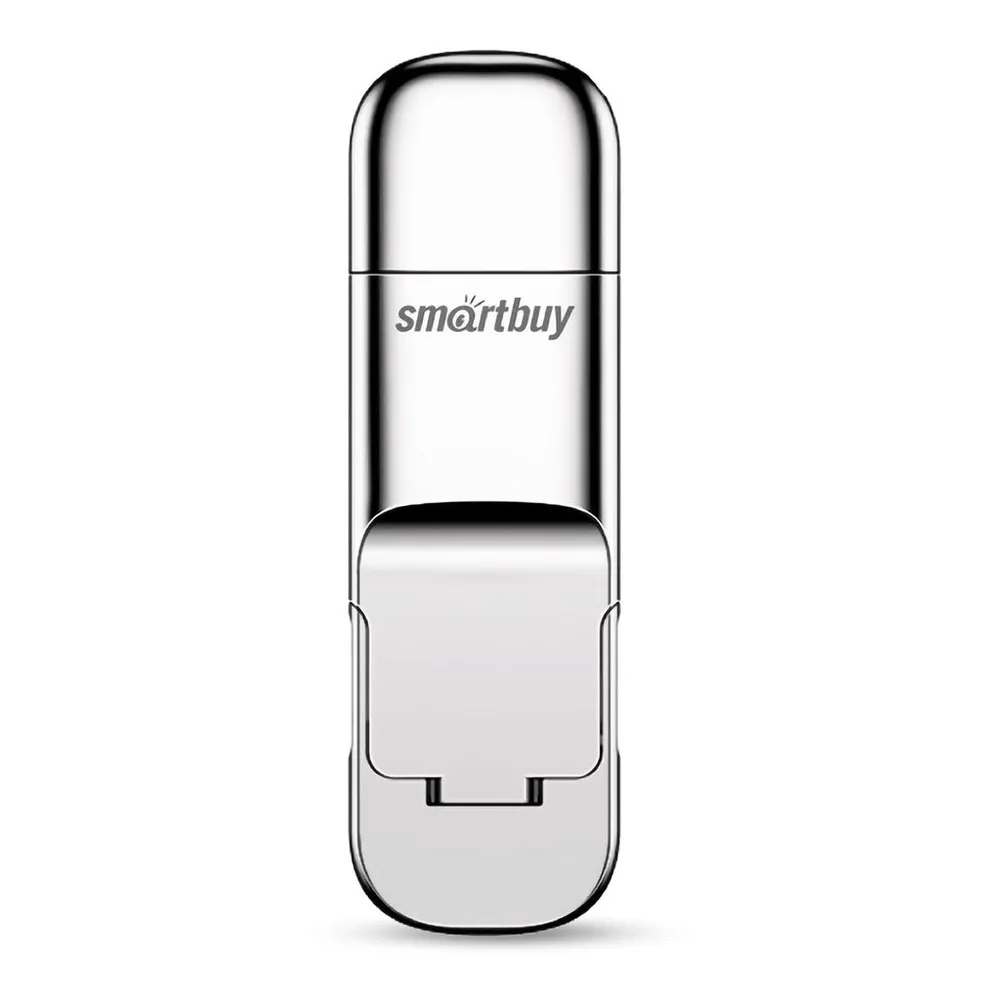 

Флешка 128Gb USB 3.2 Gen 1 (USB-A + USB Type-C) SmartBuy M5 SB128GBM5, серебристый (SB128GBM5), SB128GBM5