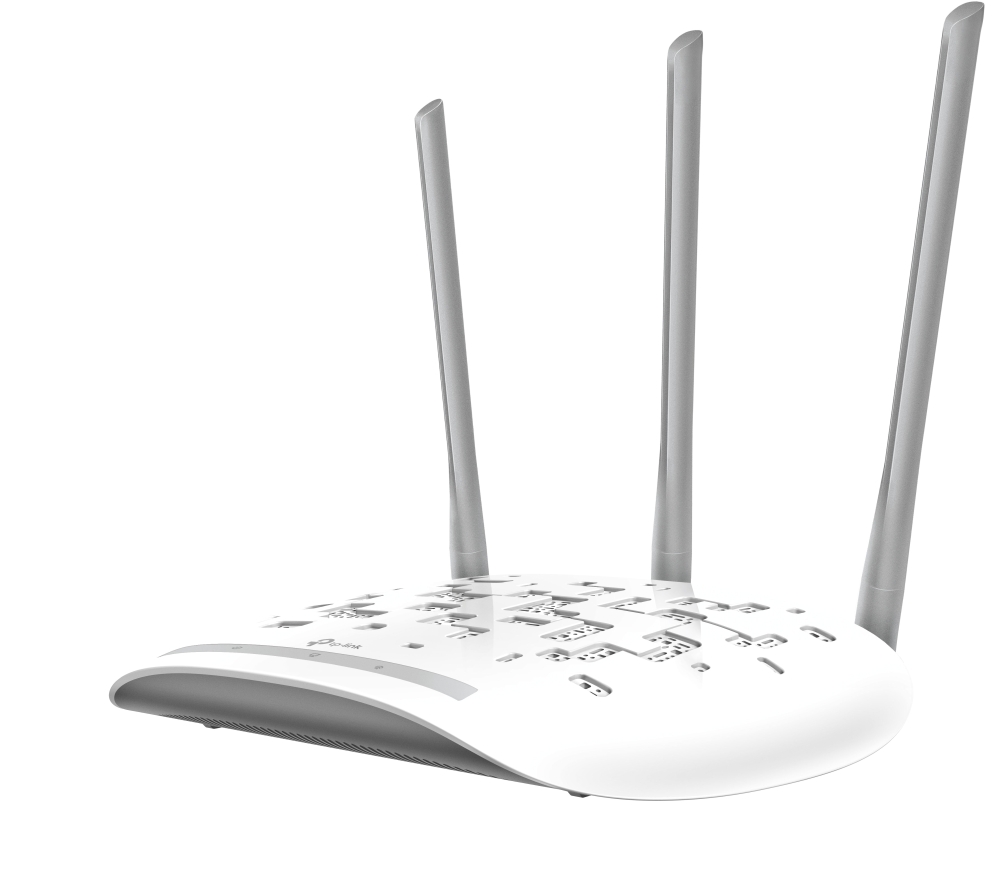 

Точка доступа TP-LINK TL-WA901N, LAN: 1x100 Мбит/с, 802.11a/b/g/n, 2.4 ГГц, до 450 Мбит/с, внешних антенн: 3x5dBi, PoE, TL-WA901N