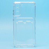

Чехол-накладка Activ SC278 для смартфона Samsung Samsung SM-G990 Galaxy S21FE, пластик, силикон, прозрачный (207837)