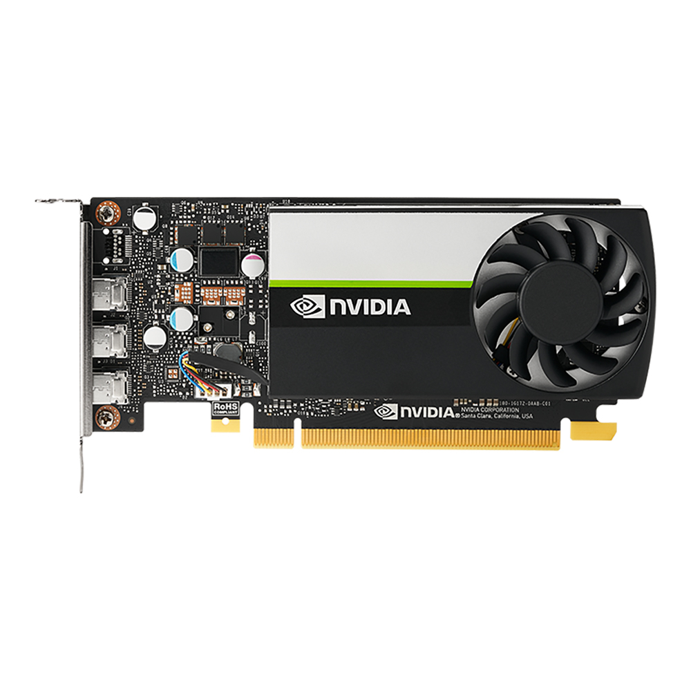 Видеокарта NVIDIA T400, 2Gb DDR6, 64bit, PCI-E, 3miniDP, Bulk (900-5G172-2200-000)