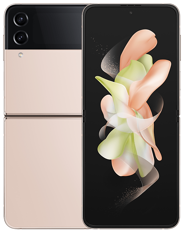 

Смартфон Samsung Galaxy Z Flip 4, 6.7" 1080x2640 Dynamic AMOLED 2X, Qualcomm Snapdragon 8 Gen1, 8Gb RAM, 128Gb, 3G/4G/5G, NFC, Wi-Fi, BT, 2xCam, 2-Sim (nano SIM+eSIM), 3700 мА⋅ч, USB Type-C, Android 12, золотистый (SM-F721BZDGSKZ), Galaxy Z Flip 4