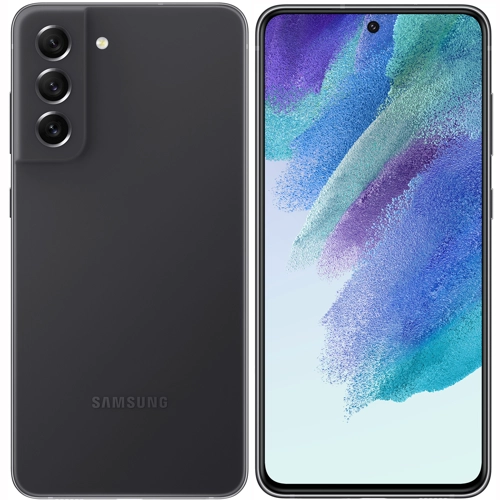 

Смартфон Samsung Galaxy S21 FE, 6.4" 1080x2340 Dynamic AMOLED 2X, Qualcomm Snapdragon 888, 8Gb RAM, 256Gb, 3G/4G/5G, NFC, Wi-Fi, BT, 3xCam, 2-Sim, 4500mAh, USB Type-C, Android 12, серый (SM-G990BZAWSKZ), Galaxy S21 FE