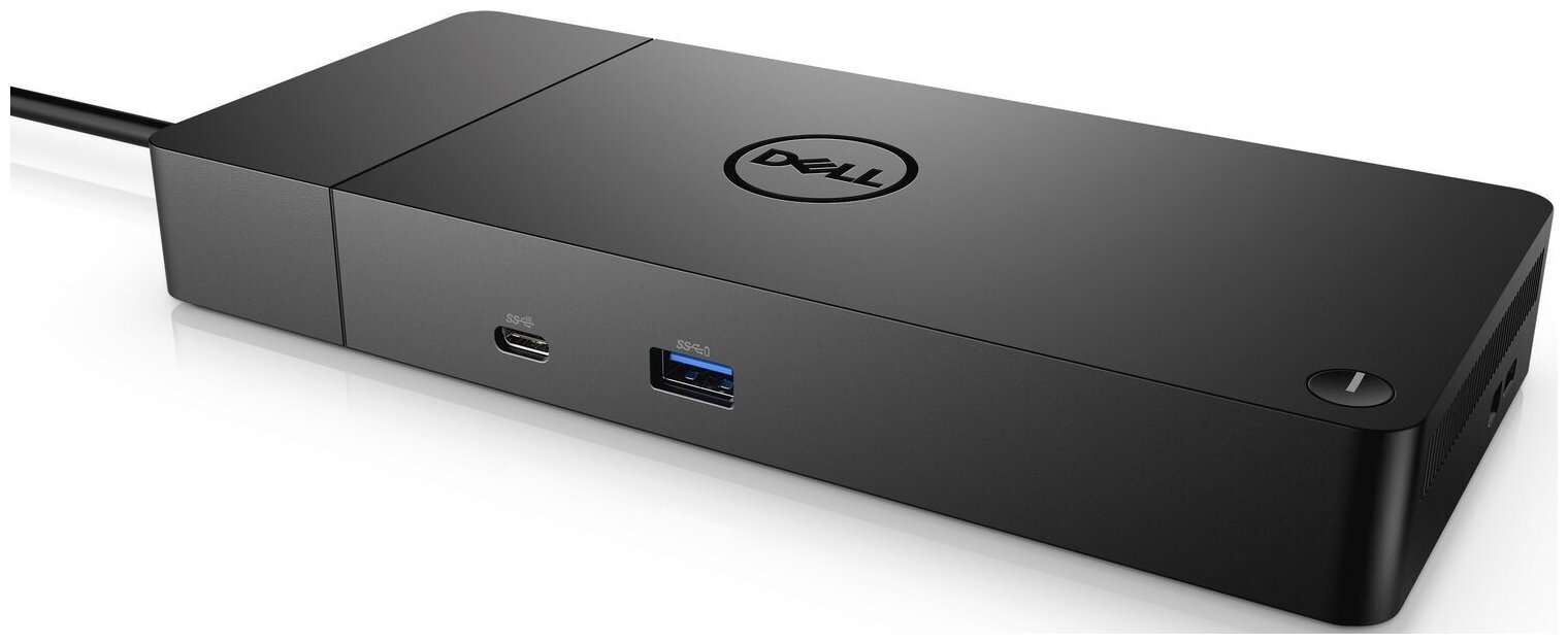 Док-станция Dell WD19S, 2xDisplayPort, HDMI, USB 3.2 Type-C, 3xUSB 3.2, RJ-45, 130W, черный (210-AZBX)