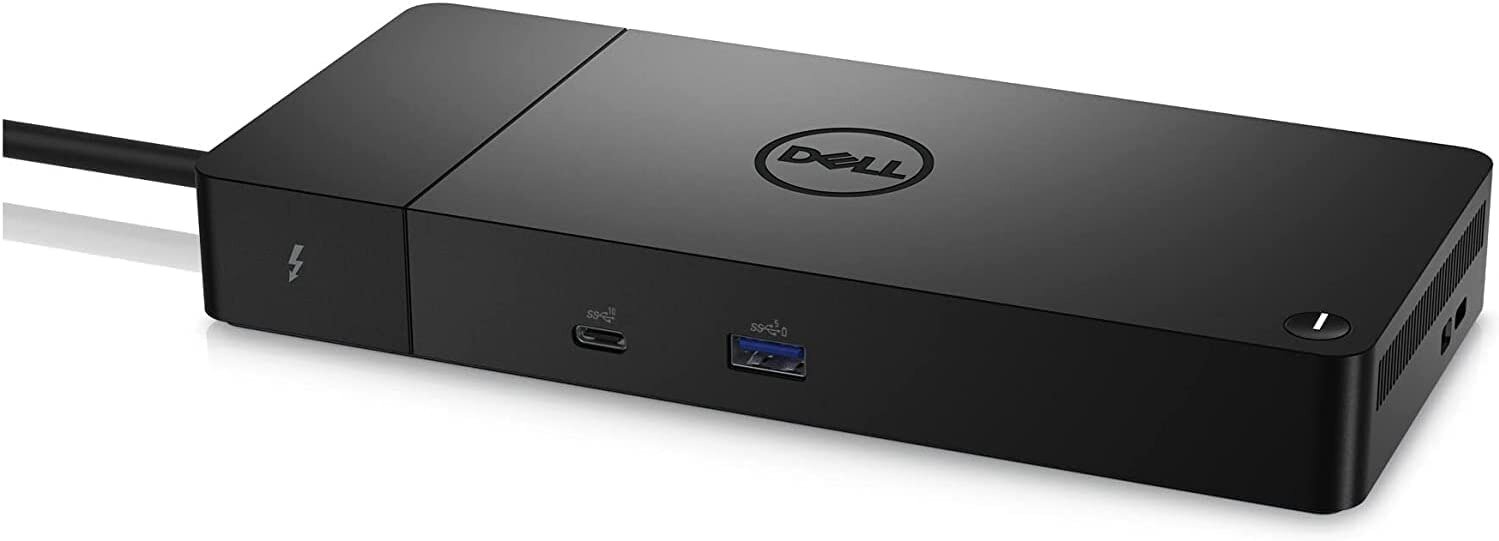 Док-станция Dell WD22TB4, 2xDisplayPort 1.4, HDMI 2.0, 2xUSB Type-C 3.2, 3xUSB 3.2, GLAN, 2xThunderbolt 4, без кабеля питания в комплекте, черный (210-BELB)