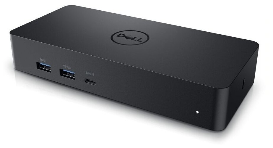 Док-станция Dell D6000S, 4xUSB 3.0, USB Type-C, HDMI, 2xDisplayPort, RJ-45, 130W, черный (452-BDTD)