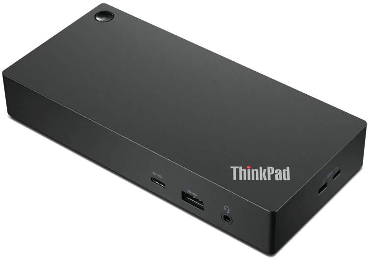 Док-станция Dell ThinkPad Universal, USB Type-C, 3xUSB 3.1, Jack 3.5mm, 2xDisplayPort, HDMI, RJ-45, 2xUSB 2.0, 90W, черный (40AY0090EU)