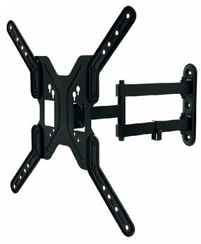 

Кронштейн настенный для TV/монитора TRESS WM 2544M, 23"-55", VESA 75x75мм-400x400мм, наклонный, поворотный, до 30 кг, черный (WM 2544M), WM 2544M
