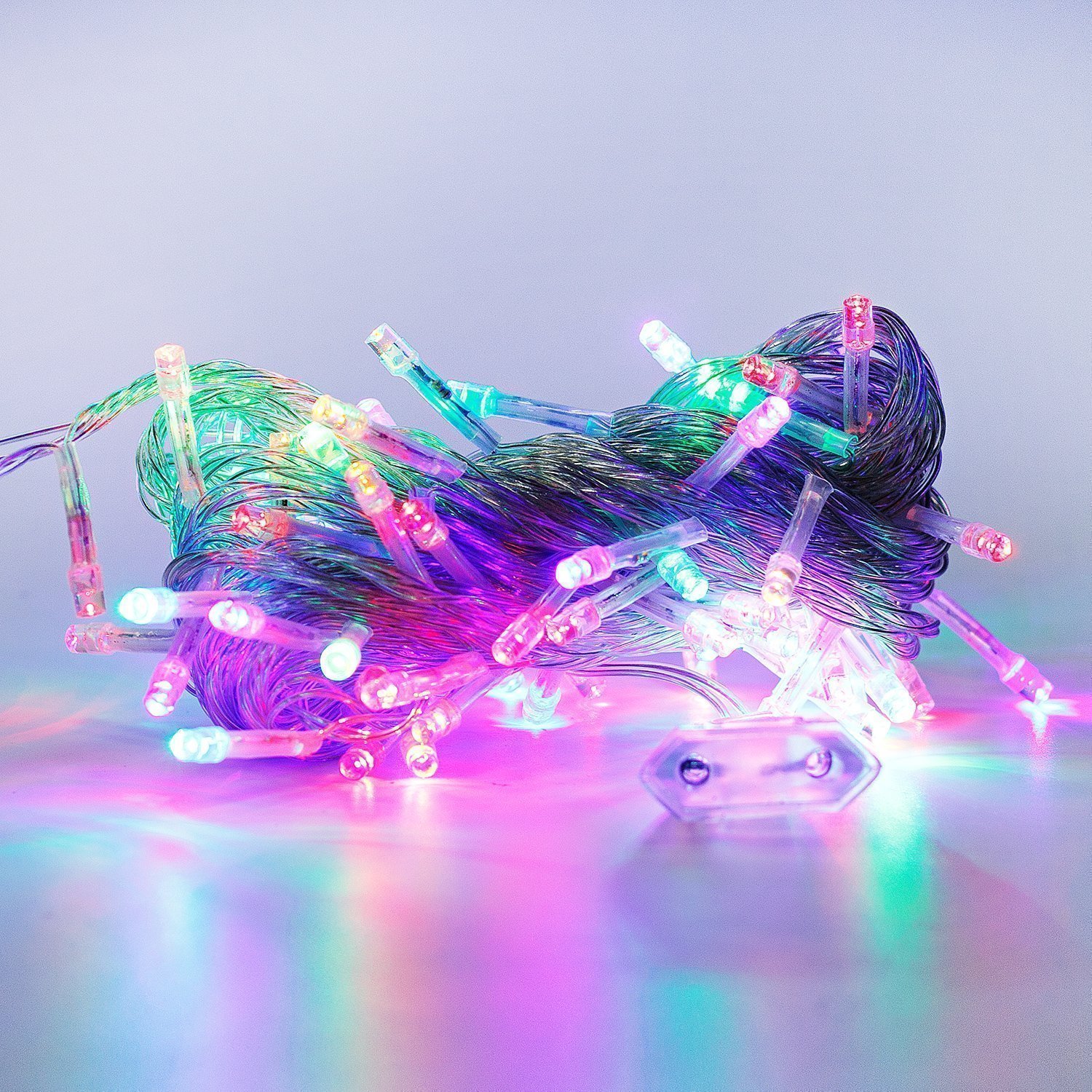Гирлянда Kurato светодиодная нить, 8 м, RGB