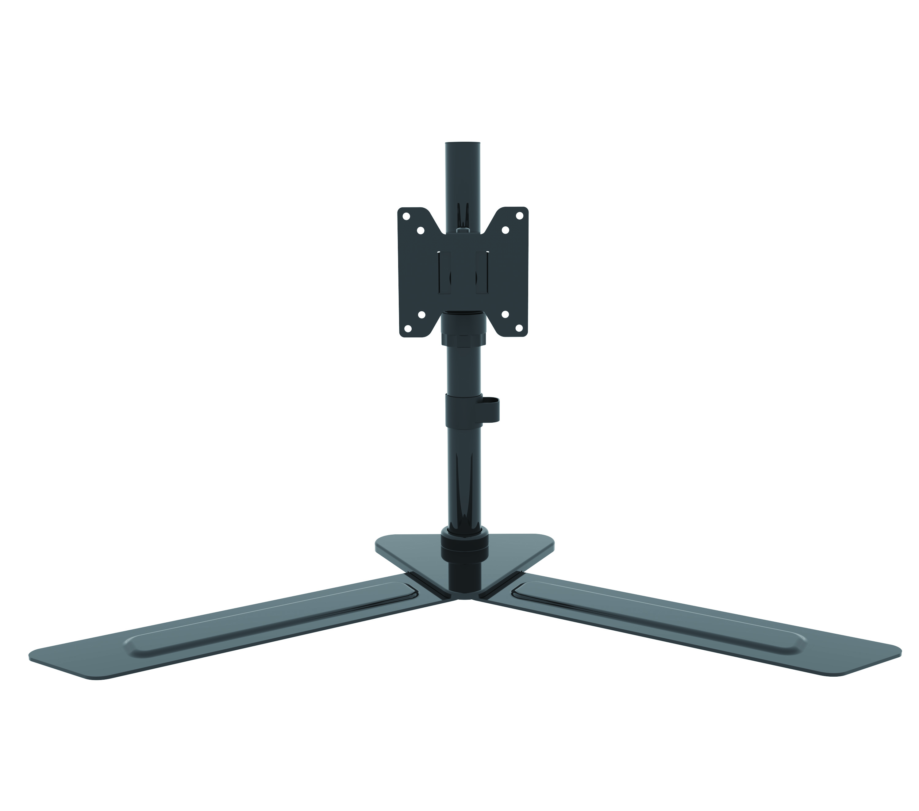 

Кронштейн настольный для TV/монитора WIZE, 14"-32", VESA 75x75мм-100x100мм, наклонный, поворотный, портрет-альбом, до 10 кг, черный (WDS1-32)