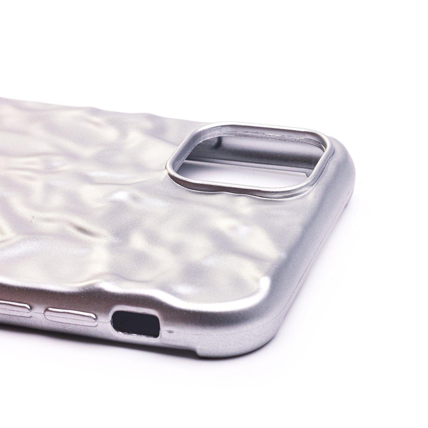 

Чехол-накладка SC267 для смартфона Apple iPhone 11, силикон, серебристый (204490)