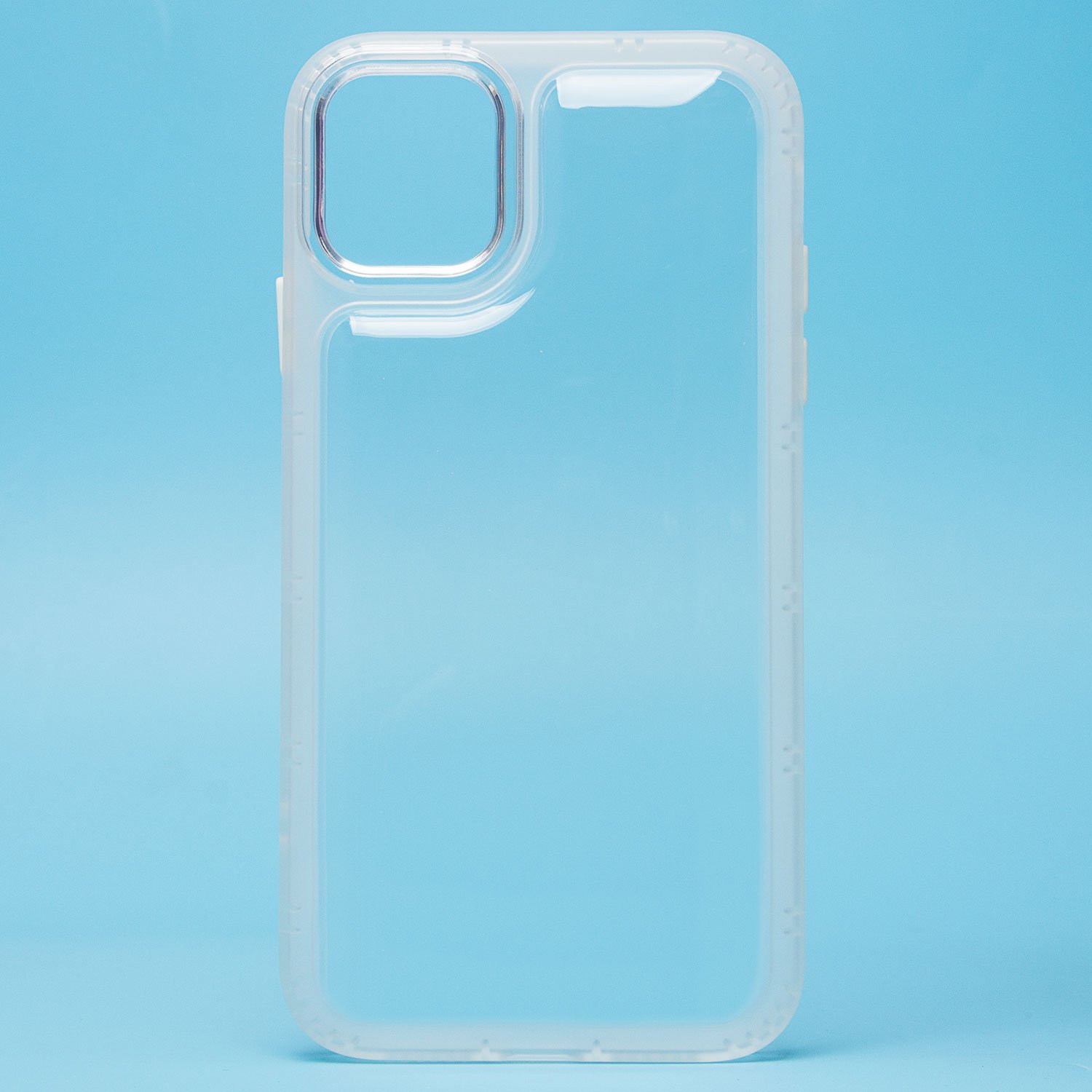 

Чехол-накладка для смартфона Apple iPhone 11, силикон, белый/прозрачный (209300)