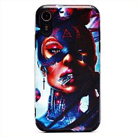 Чехол-накладка Activ SC310 для смартфона Apple iPhone XR, цветной принт