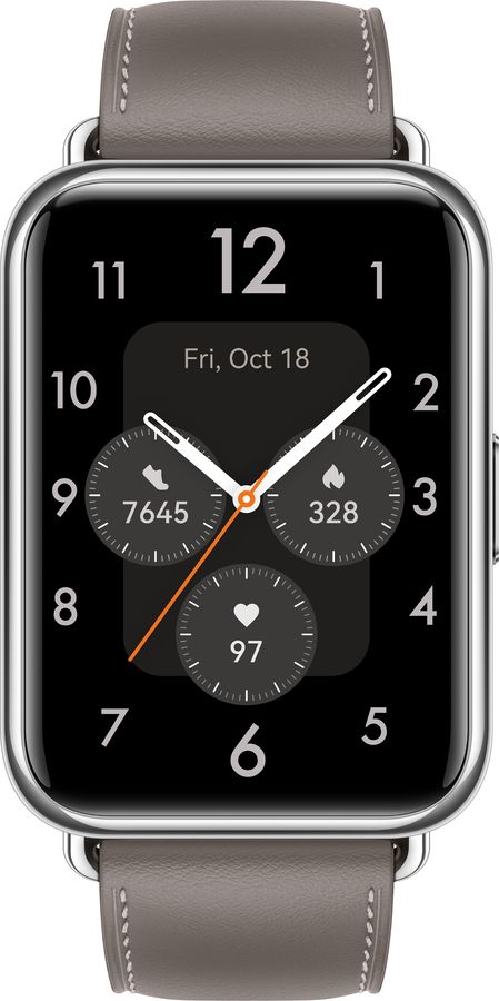 Смарт-часы Huawei FIT 2 Classic Edition, серый/коричневый