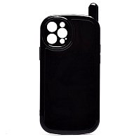 Чехол-накладка Activ для смартфона Apple iPhone 12 Pro, пластик/силикон, черный