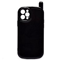 

Чехол-накладка Activ для смартфона Apple iPhone 12 Pro, пластик, силикон, черный (209322)