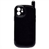 Чехол-накладка Activ для смартфона Apple iPhone 12, пластик/силикон, черный