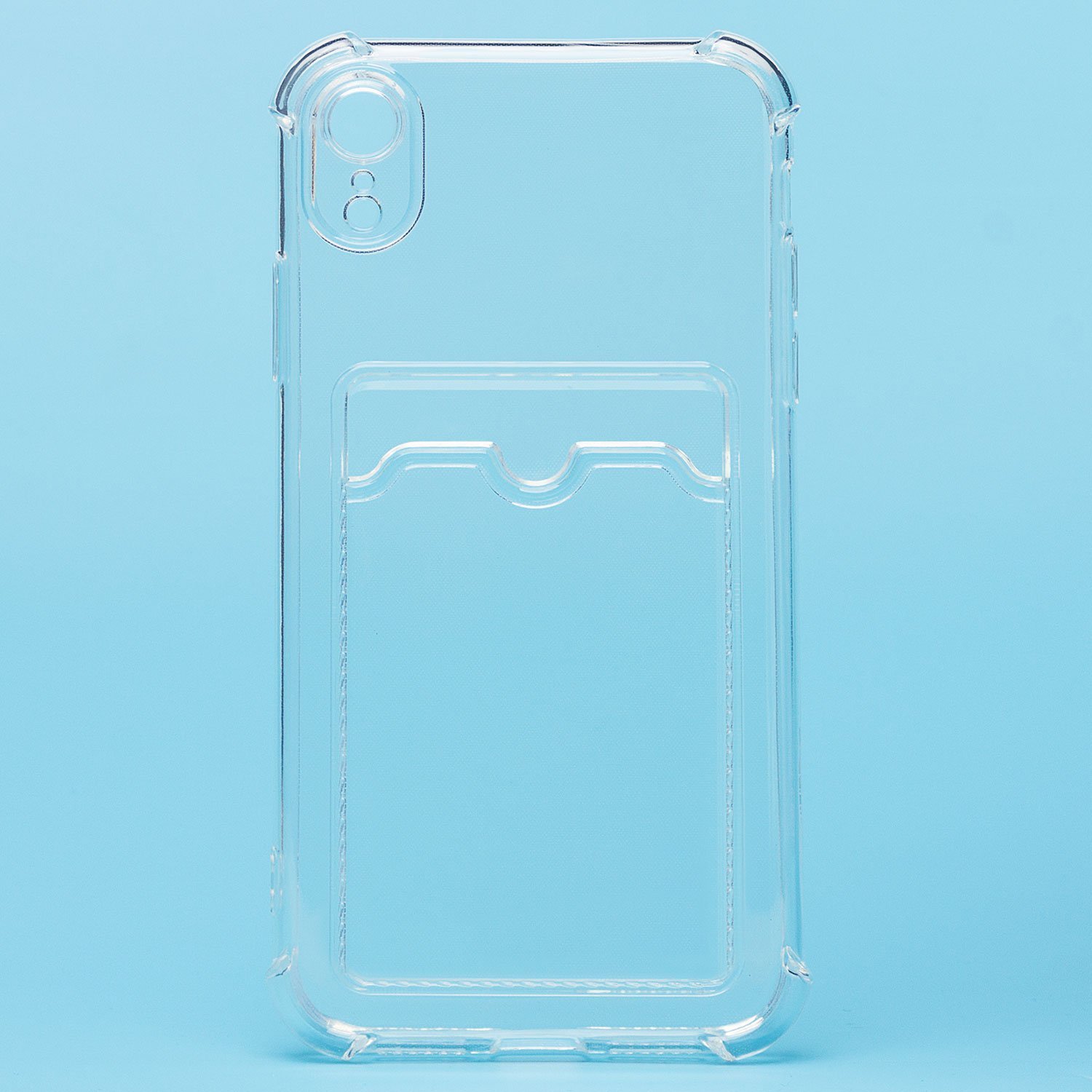 

Чехол-накладка SC278 для смартфона Apple iPhone XR, силикон, прозрачный (205940)