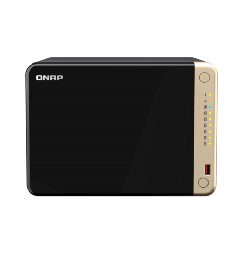 

Сетевой накопитель (NAS) QNAP TS-664-4G, слоты 6x2.5"/3.5" SATA3, 2xM.2-PCI-E, 2x2.5Гбит/c, HDMI, 2xUSB 3.X, Intel Celeron N5105/N5095/4x2GHz, DDR4 4Gb, 120W, (TS-664-4G), TS-664-4G