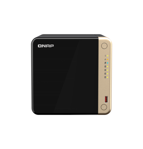 Сетевой накопитель (NAS) QNAP TS-464-4G, слоты 4x2.5