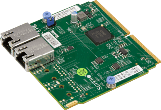 Сетевой модуль Supermicro AOC-MGP-I2M, 2xRJ-45, 1 Гб/с