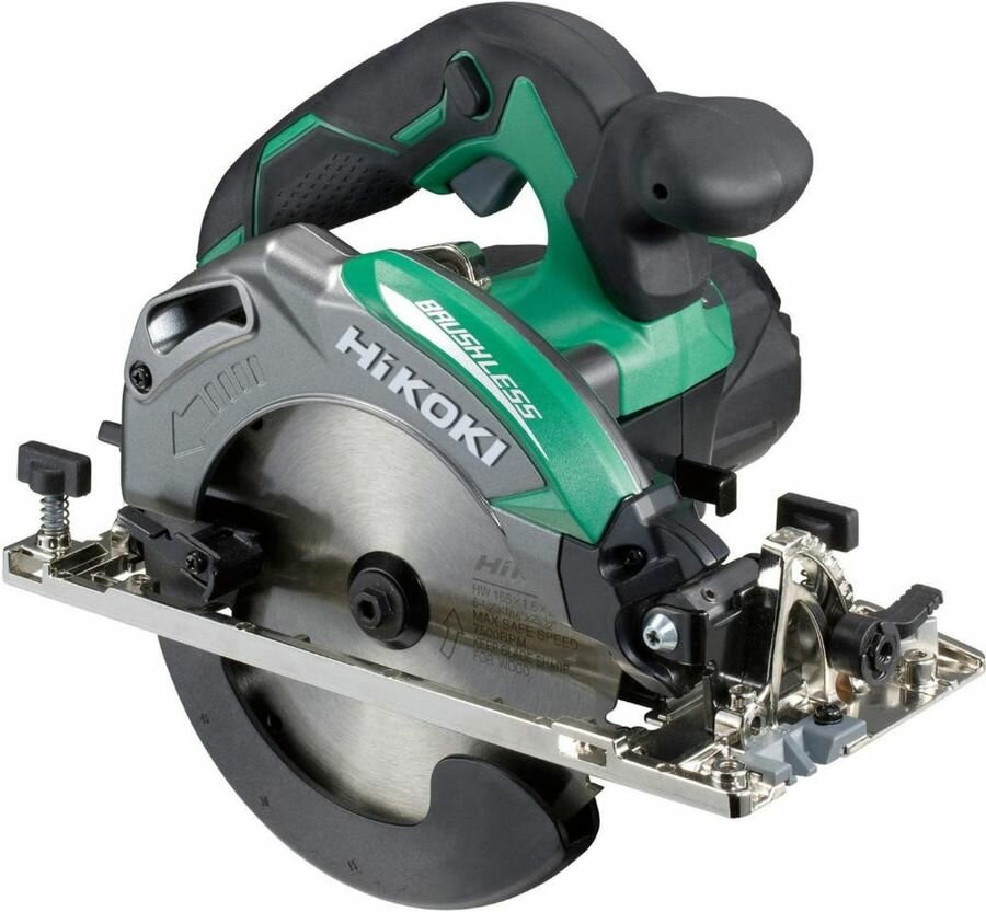 

Дисковая пила HIKOKI C6MEY, 1050Вт, 4100 об/мин, диаметр диска 165мм (C6MEYNUZ), C6MEY