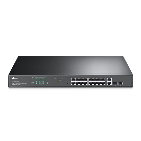 

Коммутатор TP-Link TL-SG1218MPE, управляемый, кол-во портов: 16x1 Гбит/с, кол-во SFP/uplink: combo RJ-45/SFP 2x1 Гбит/с, установка в стойку, PoE: 16x30Вт (макс. 192Вт) (TL-SG1218MPE), TL-SG1218MPE
