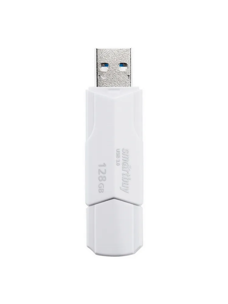 

Флешка 128Gb USB 3.1 SmartBuy Clue SB128GBCLU-W3, белый (SB128GBCLU-W3), SB128GBCLU-W3