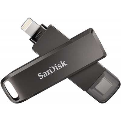 

Флешка 64Gb USB 3.0/Lightning Sandisk iXpand Luxe SDIX70N-064G-GN6NN, черный (SDIX70N-064G-GN6NN), SDIX70N-064G-GN6NN