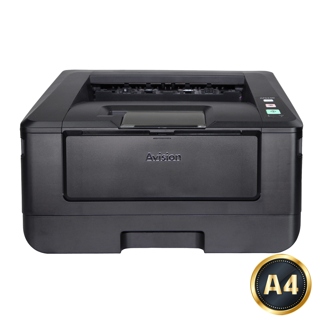 Принтер Avision AP30A, A4, ч/б, сетевой, USB