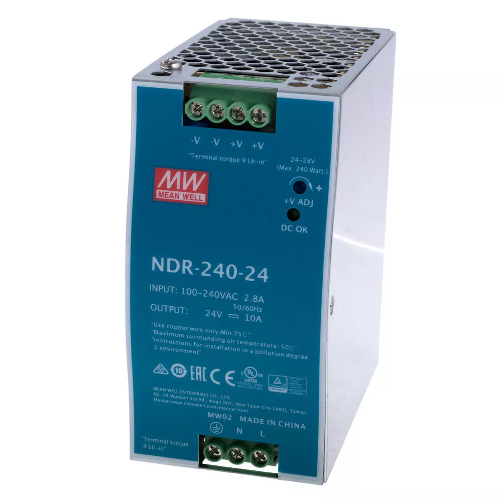 Блок питания Mean Well (NDR-240-24 MW)