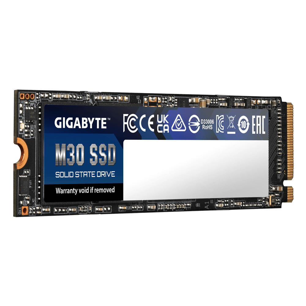 

Твердотельный накопитель (SSD) GIGABYTE 512Gb M30, 2280, M.2, NVMe (GP-GM30512G-G)