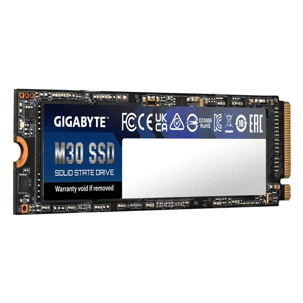 Твердотельный накопитель (SSD) GIGABYTE 512Gb M30, 2280, M.2, NVMe ( GP-GM30512G-G) - фото 1