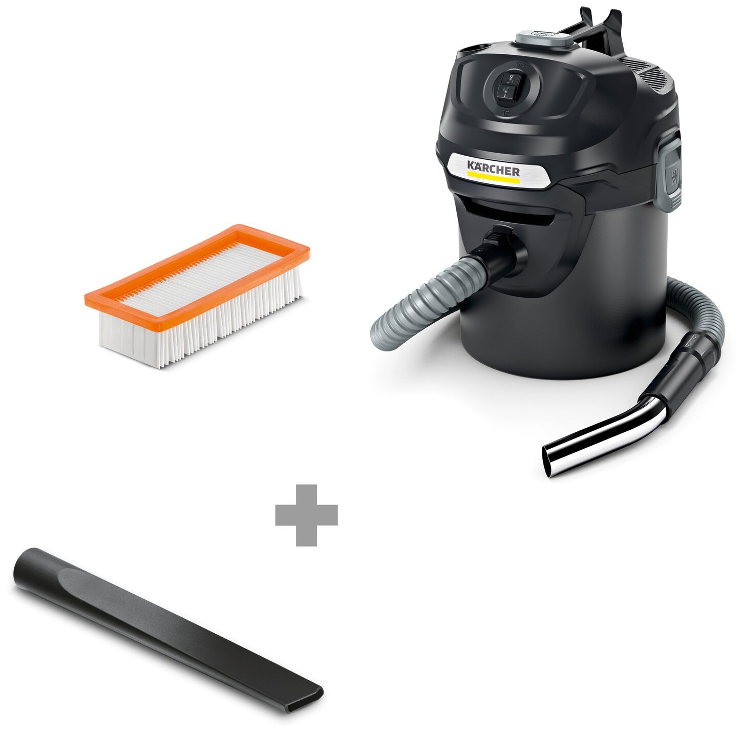 

Строительный пылесос KARCHER AD 2 Limited Edition, сетевой, 600Вт, сухая уборка, объем пылесборника 14л, контейнер, диаметр шланга 35мм, длина шланга 1.2м, 4.4кг (1.629-713.0), AD 2 Limited Edition