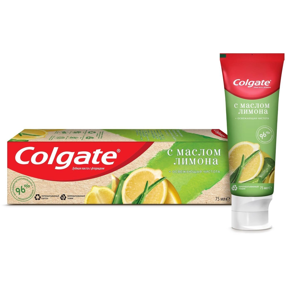 

Зубная паста Colgate Naturals Освежающая чистота 75мл, Naturals Освежающая чистота