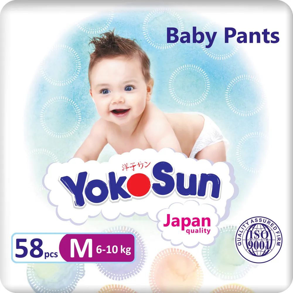 

Детские подгузники YokoSun Comfort М, 5-10 кг, 62 шт