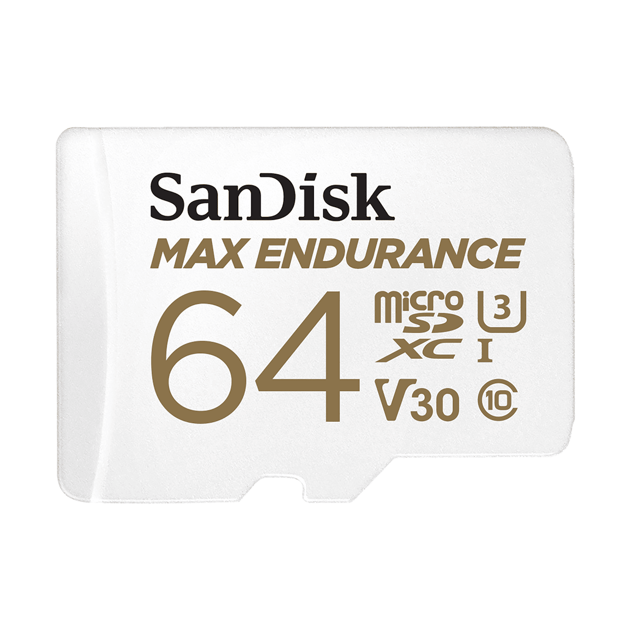 

Карта памяти 64Gb microSDXC Sandisk Max Endurance Class 10 UHS-I U3 V30 + адаптер (SDSQQVR-064G-GN6IA)