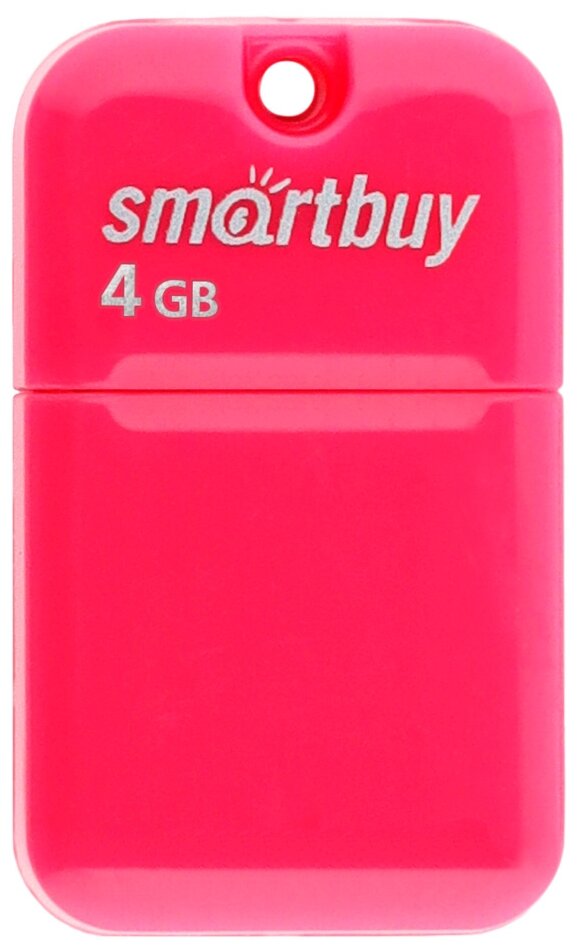

Флешка 4Gb USB 2.0 SmartBuy ART, розовый (SB4GBAB/SB4GBAP)