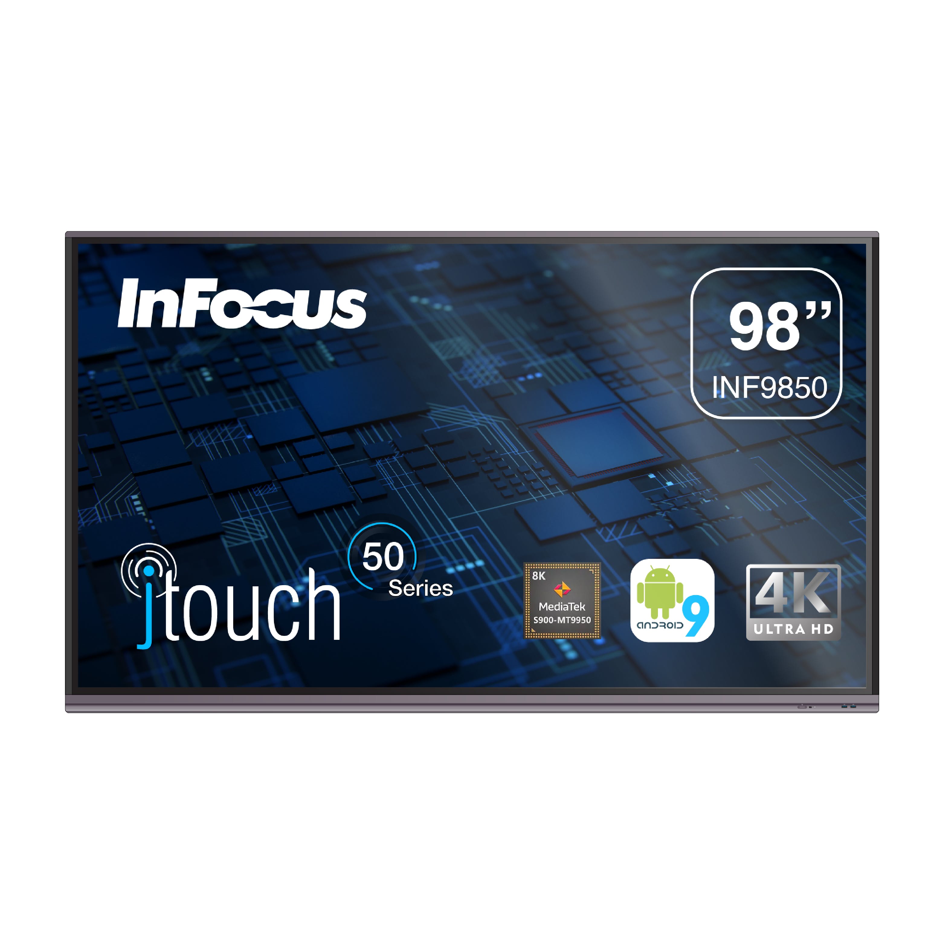 

Интерактивная панель INFOCUS JTouch 50, 98", 3840x2160, черный (INF9850), JTouch 50