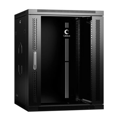 

Шкаф телекоммуникационный настенный 15U 600x350 мм, стекло/металл, черный, разборный, Cabeus SH-05F-15U60/35-BK (SH-05F-15U60/35-BK), SH-05F-15U60/35-BK